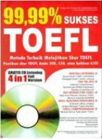 99,99% Sukses TOEFL