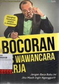 Bocoran Tes Wawancara Kerja