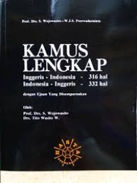 Kamus Lengkap Inggeris-Indonesia-316 hal, Indonesia-Inggeris-332 hal