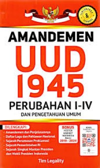 UUD 1945 Dan Amandemennya