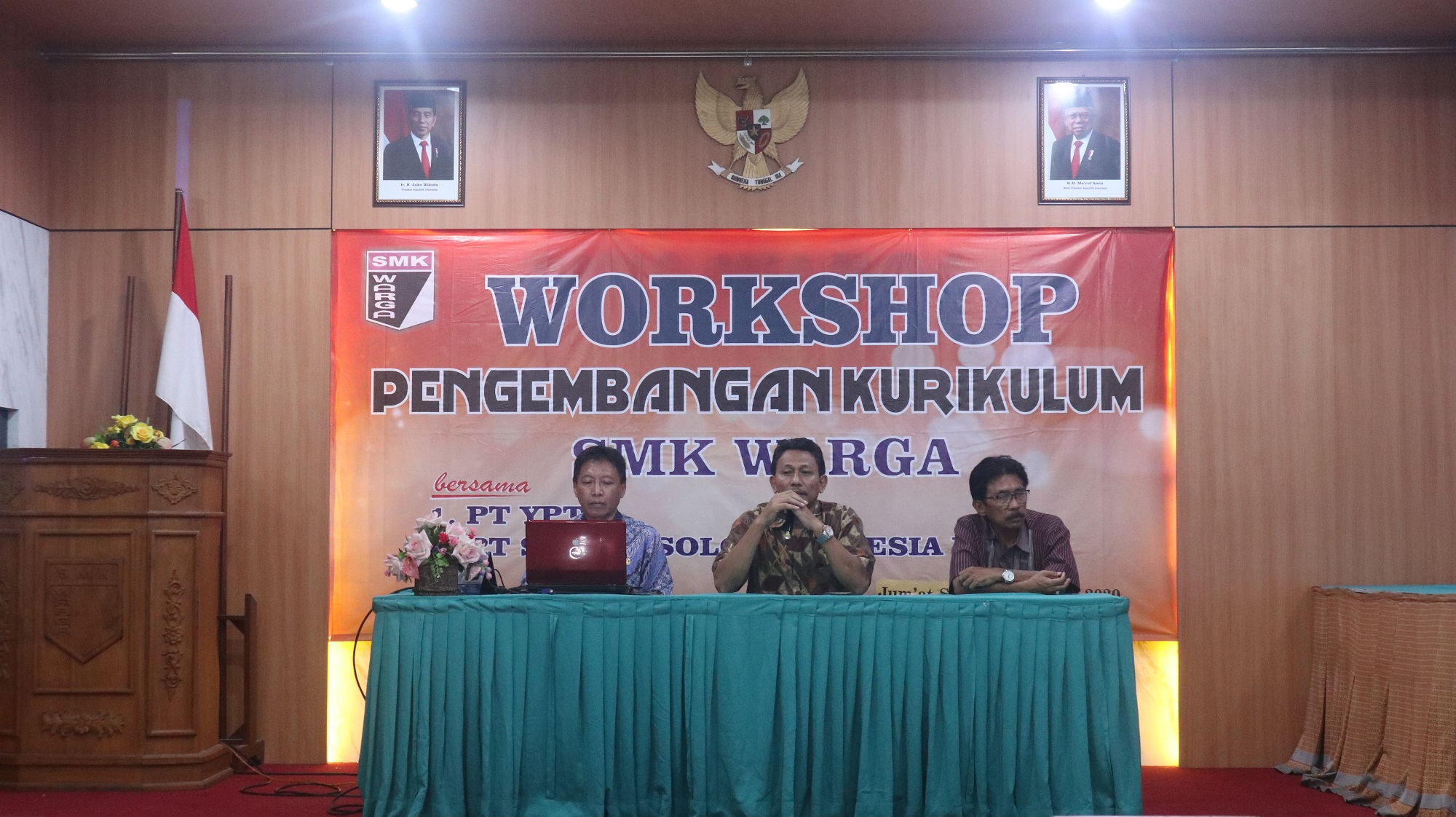 Workshop Pengembangan Kurikulum SMK WARGA Surakarta Bersama PT.YPTI dan PT. Suzuki Solo Indonesia Utama