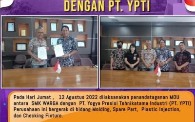 Penandatanganan MOU dengan PT. YPTI