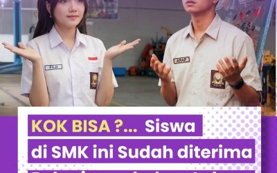KOK BISA SISWA SMK WARGA BELUM LULUS TAPI SUDAH DITERIMA BEKERJA?