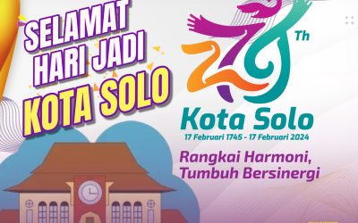 Selamat Hari Jadi Kota Solo ke-279