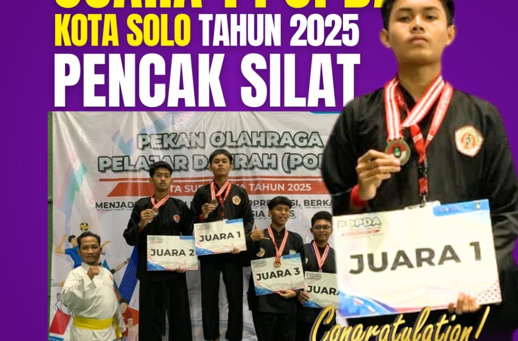 Juara 1 Kota Solo Popda Pencak Silat